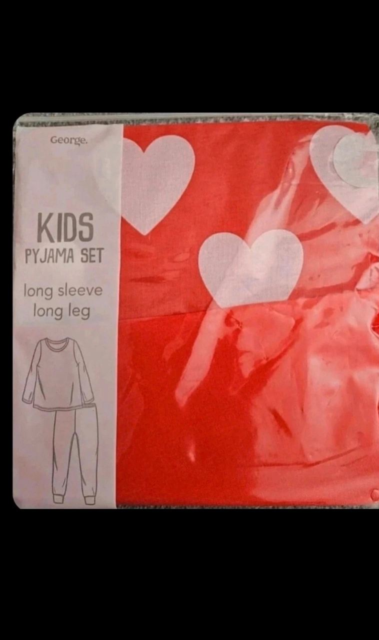 Lovely cotton pj's 2 pcs Age 3-4