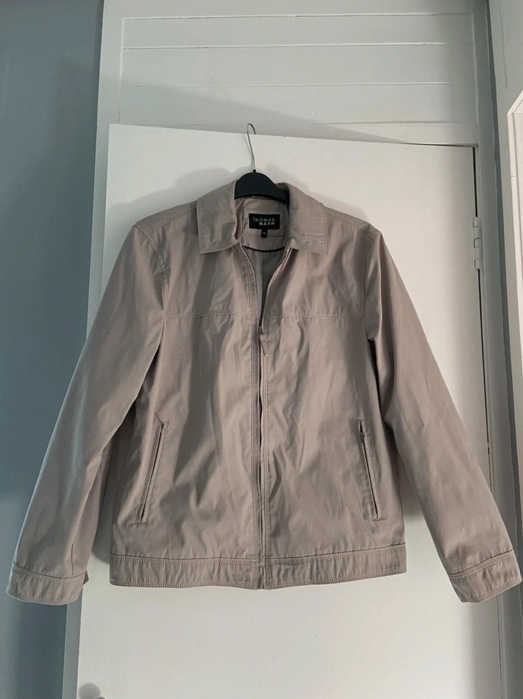Thomas Nash Jacket Mens Casual Cotton beige