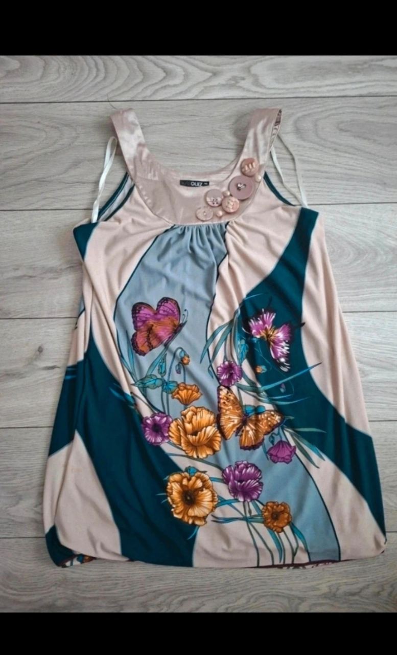 Quiz lovely summer dress size 12uk