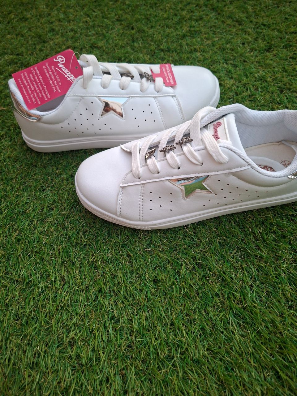 Pineapple ladies casual trainers uk5