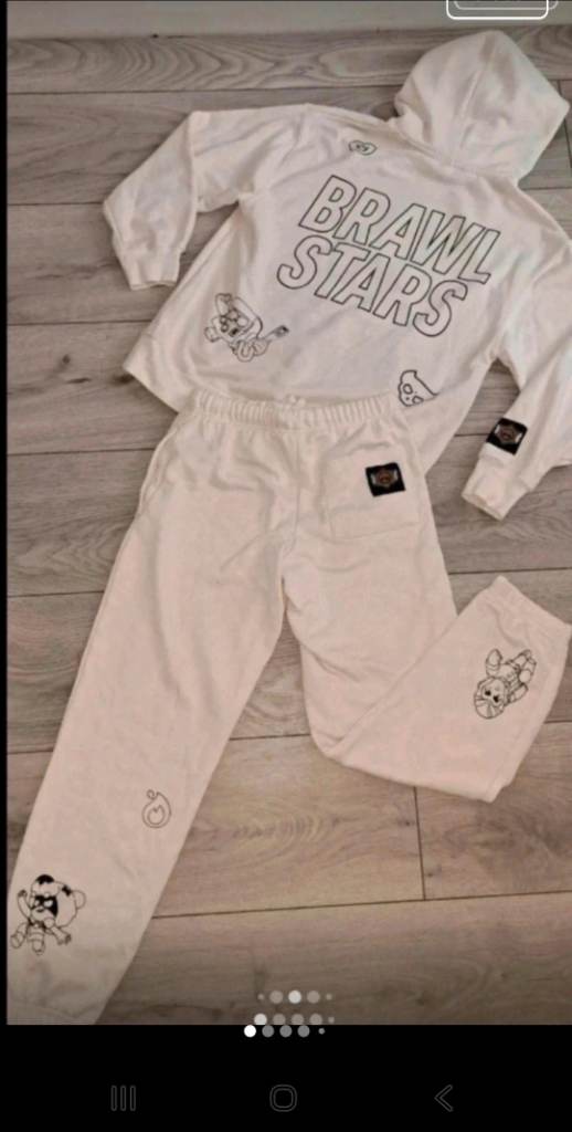 Zara Brawl star unisex tracksuits age 11-12