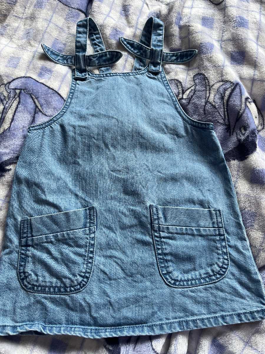 Girls denim dress