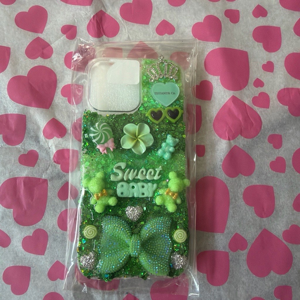 Green phone case