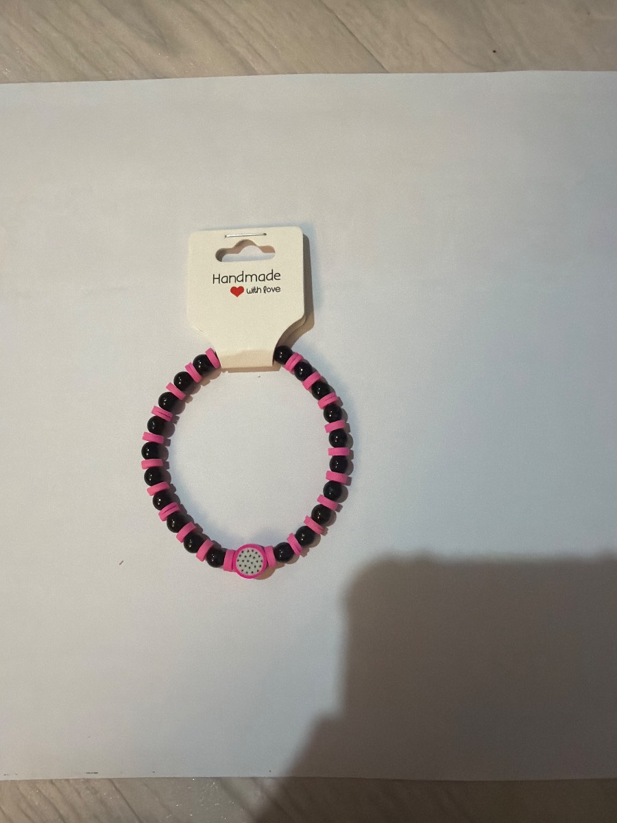Handmade dragon fruit bracelet