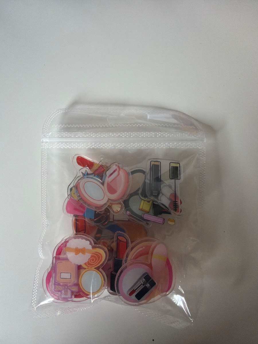 Make up acrylic charms