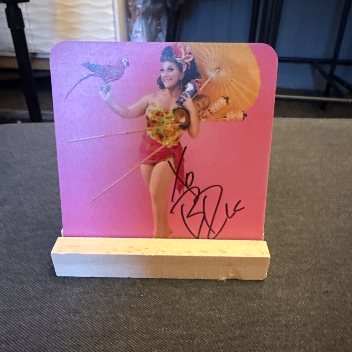 BenDeLaCreme Signed Art Card and Stand Limited Edition