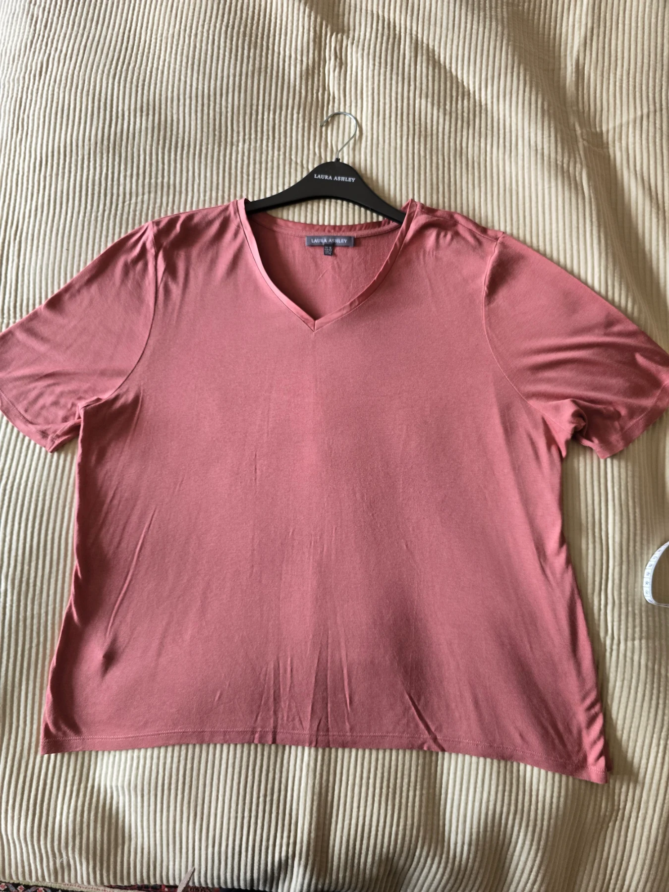 Laura Ashley dusty rose colour t shirt 18