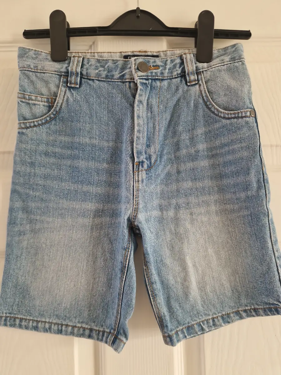 Next Boys Denim Shorts Age 9 Years | Blue Casual Summer Shorts