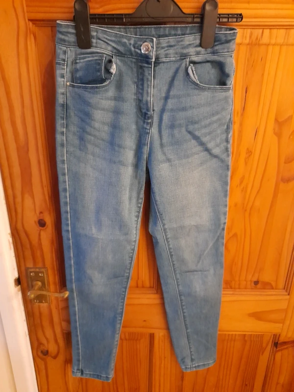 Girls Matalan Jeans Age 10 Blue Denim Kids School Casual Comfortable Fit