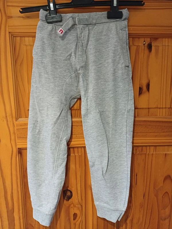 Boys Grey Joggers Age 6-7 Casual Jogging Bottoms School Sports Kids