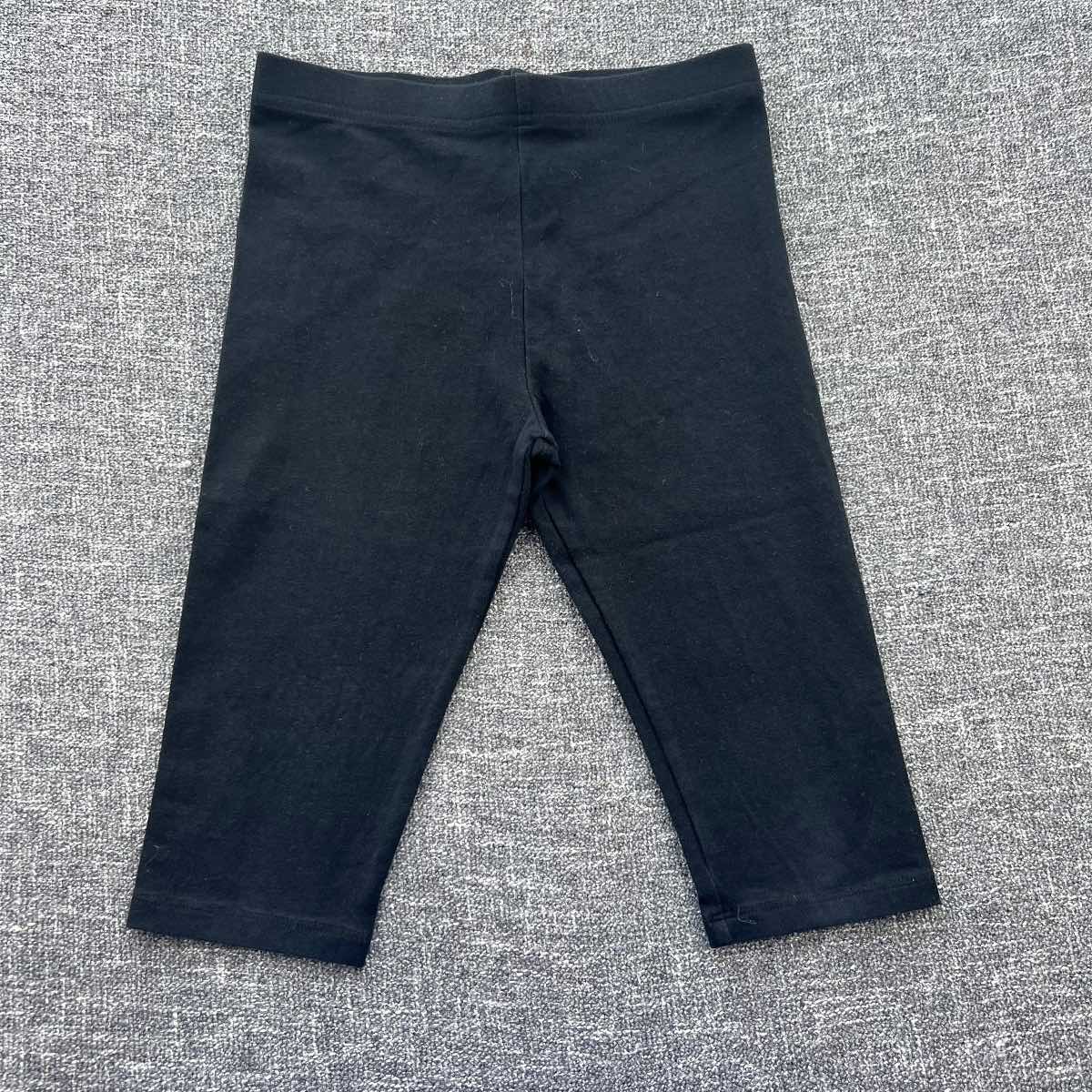 Girls 5-6 year black school PE shorts