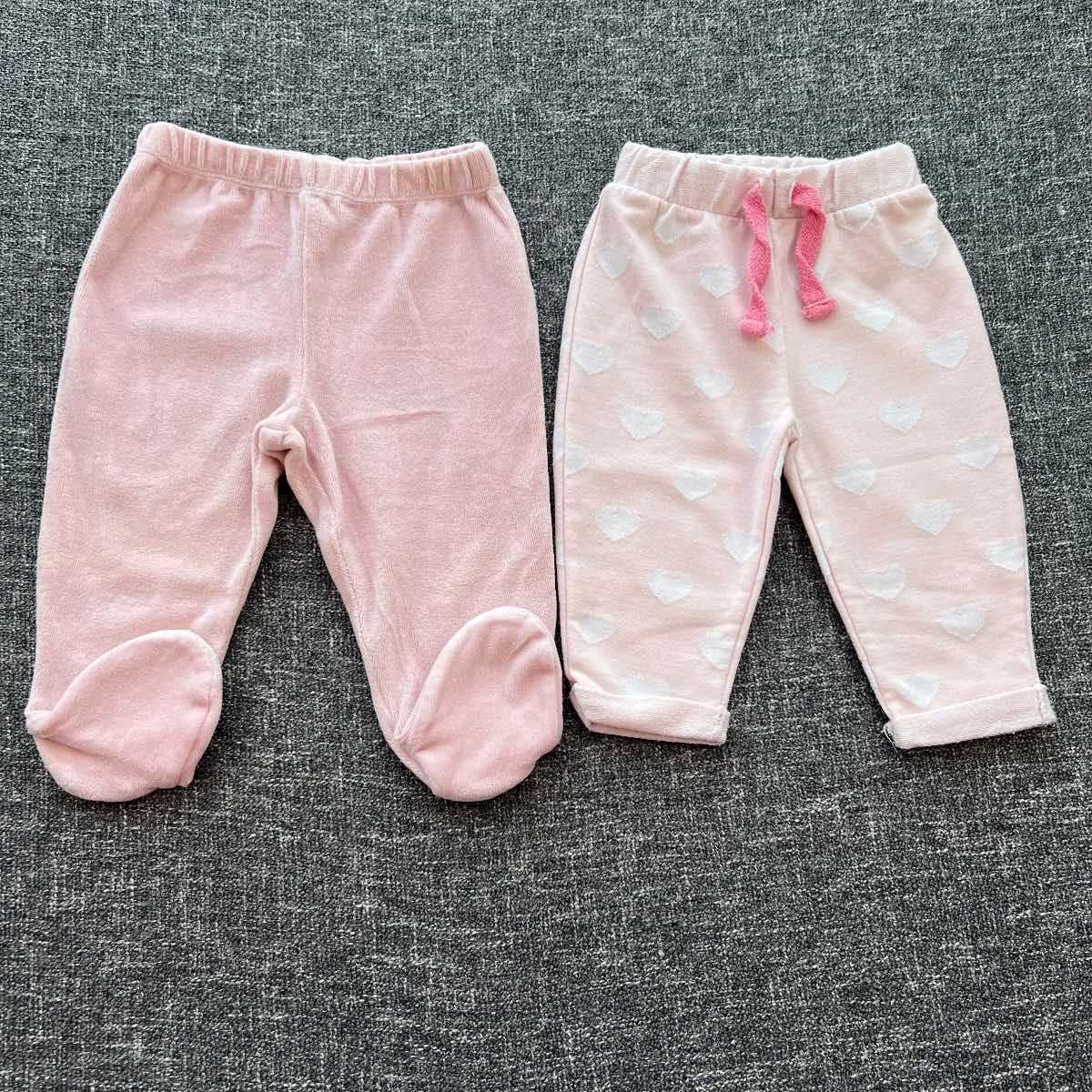 Girls 3-6 month pink legging/footed legging Autumn winter bundle