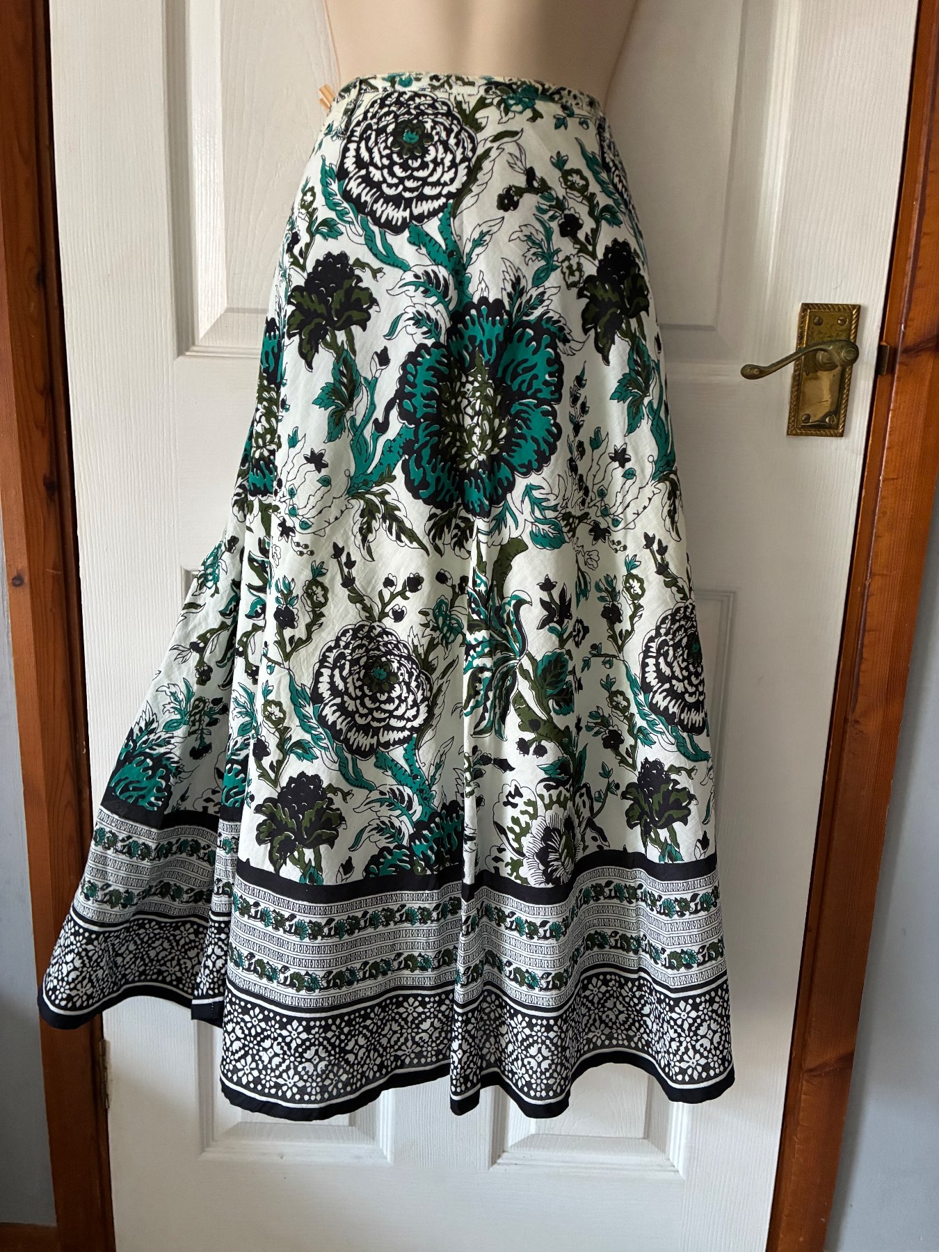 Anokhi for East block print skirt 18