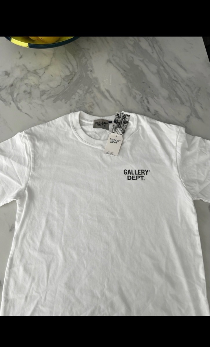 Gallery dept white t shirt