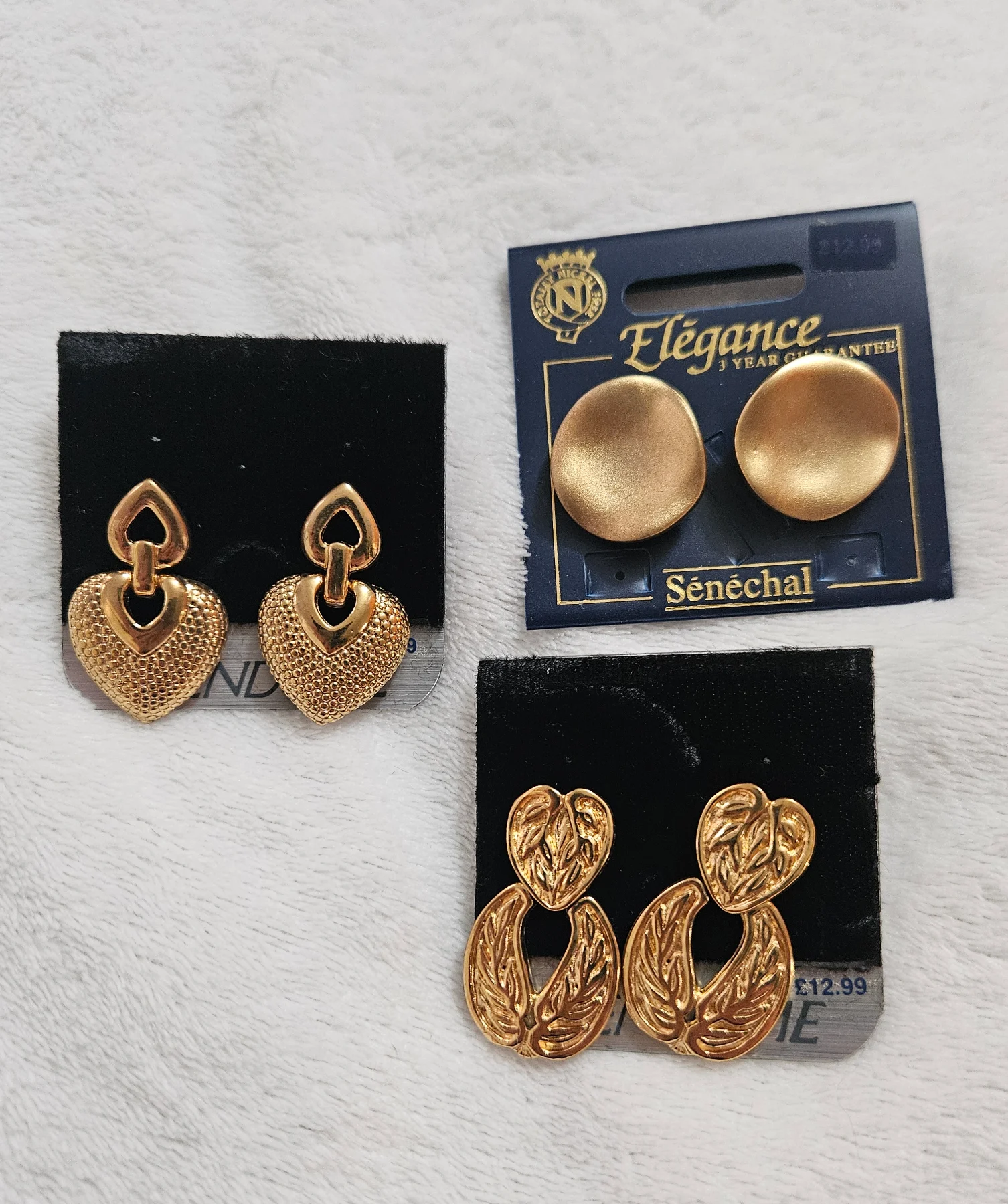 Vintage stud earrings
