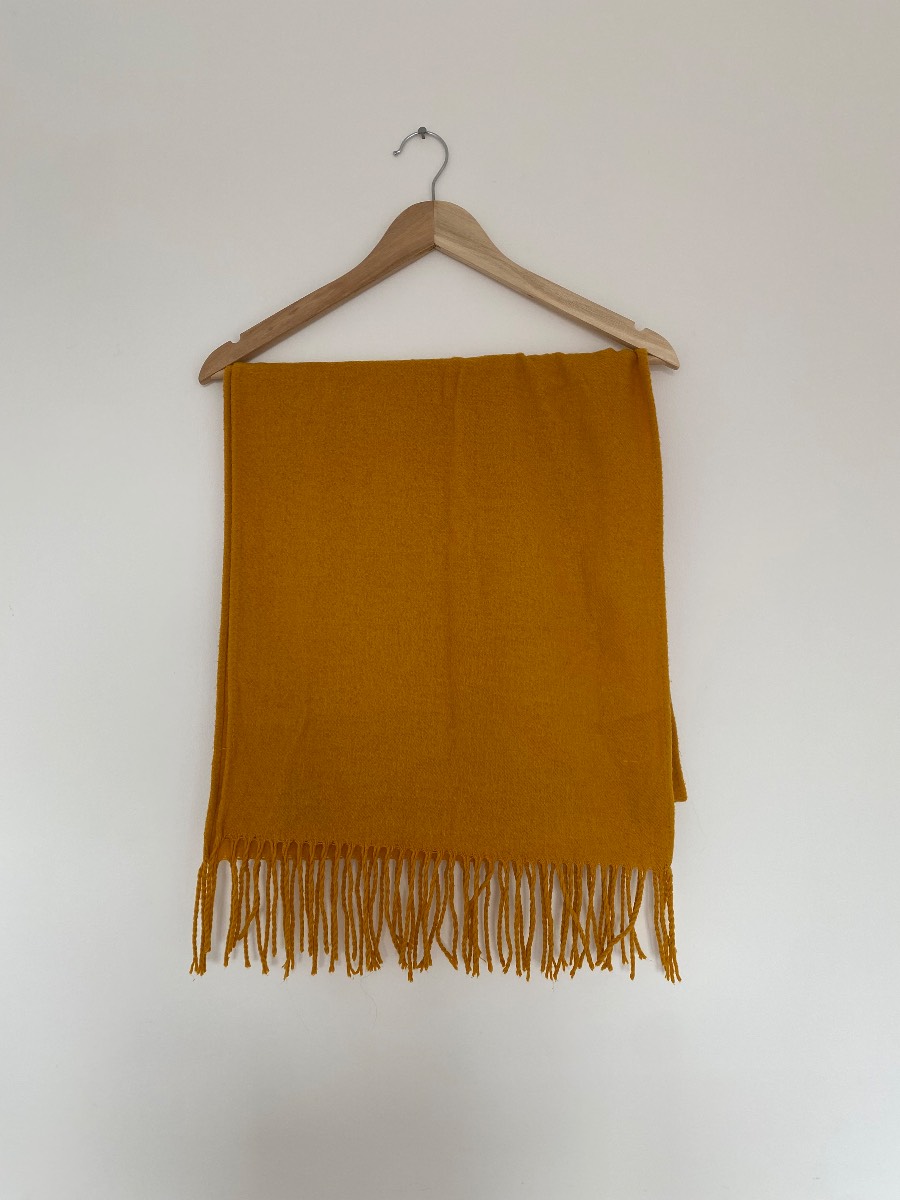 Mustard Yellow Topshop Scarf