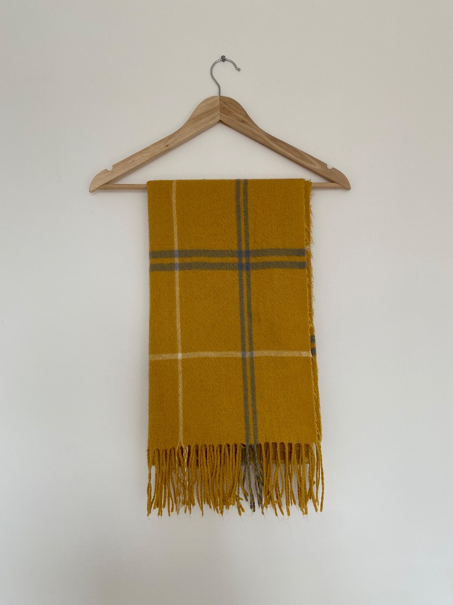 Mustard Yellow Ladies Scarf