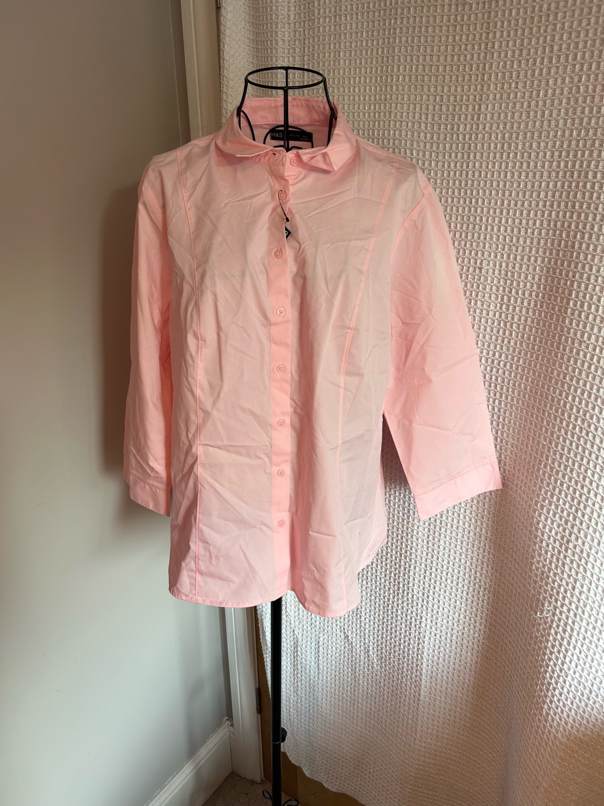 M&S Collection Pink Shirt New with Tags Size 18