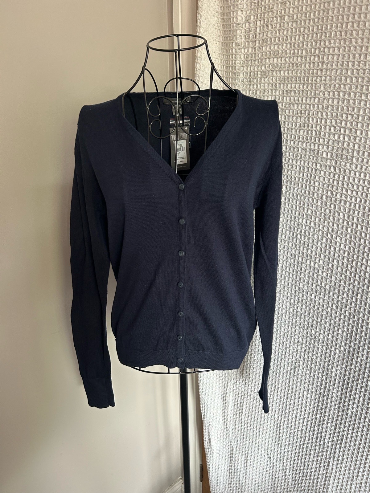 Primark Navy Cardigan Size 12 New with Tags