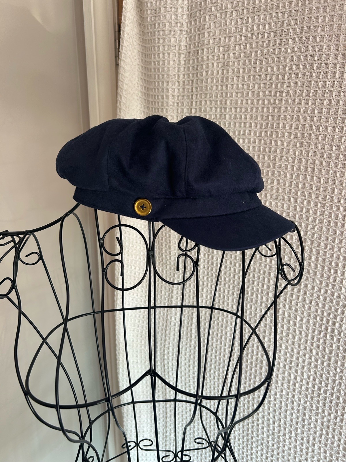 M&Co Navy Newspaper Cap Hat One Size New with Tags (£12)