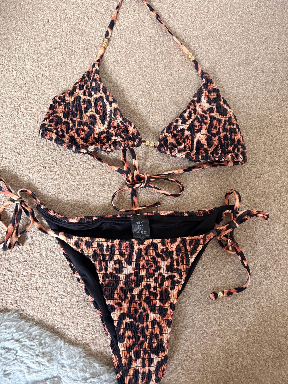 Bikini top and bottoms