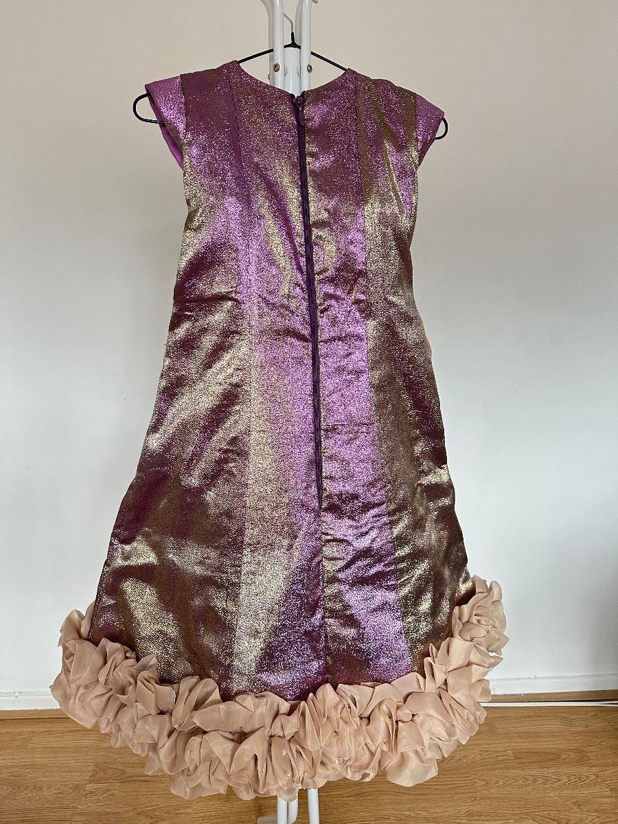 Girls brocade dress