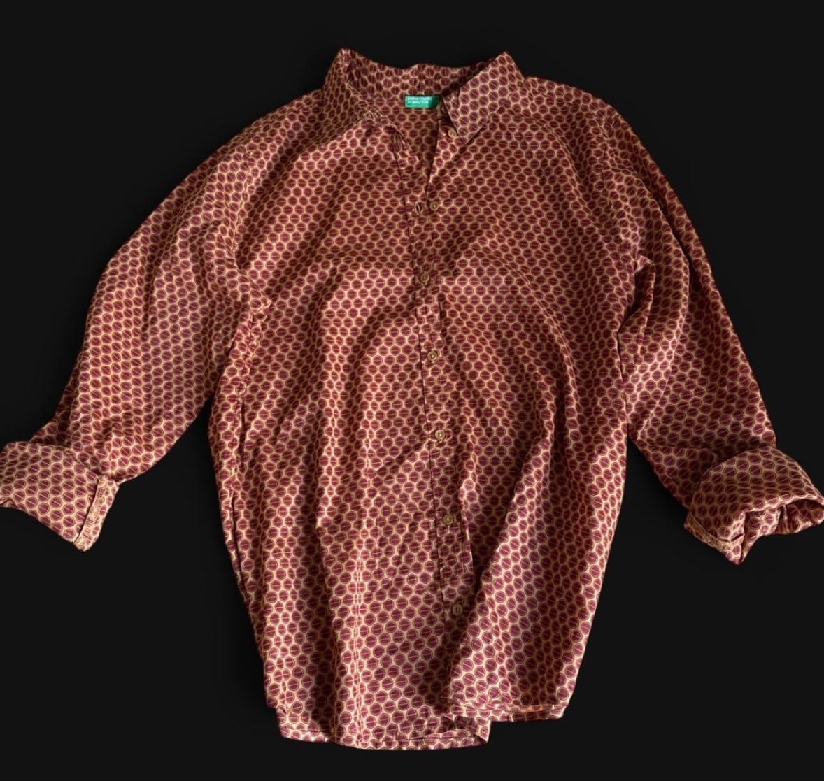 Benetton Lightweight Cotton Shirt. Size 16. Excellent condition.