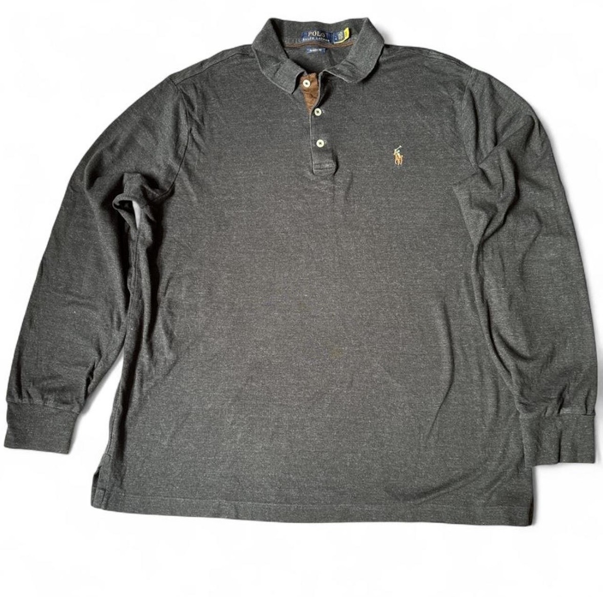 Ralph Lauren Long Sleeved Polo Shirt. Size L. Authenticated. Excellent condition.