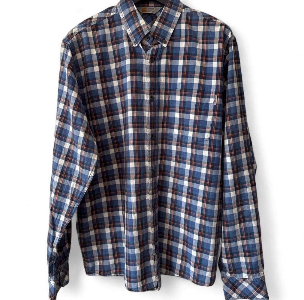Carhartt check shirt. Large. Excellent condition.