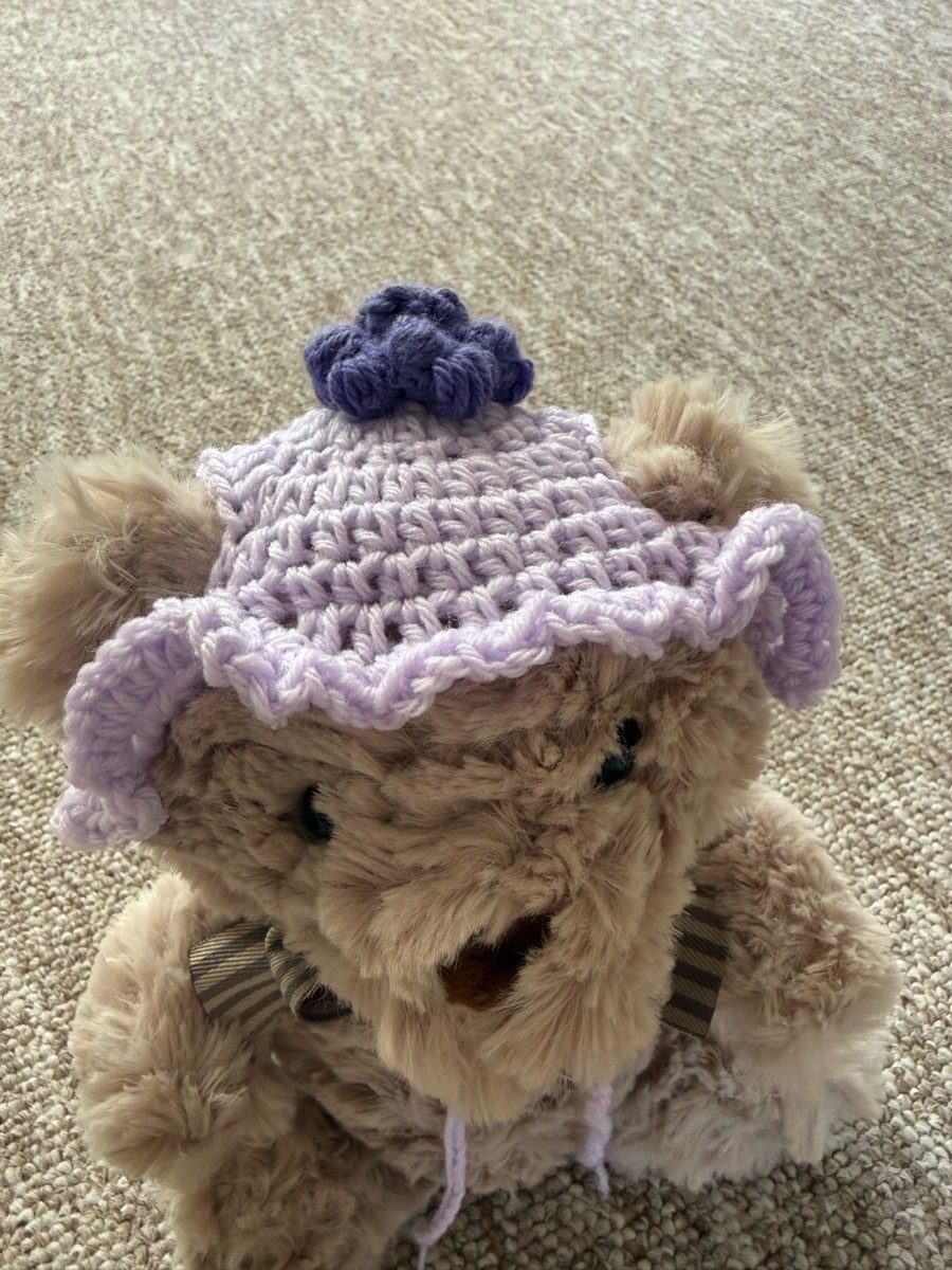 Flows crochet cat hat