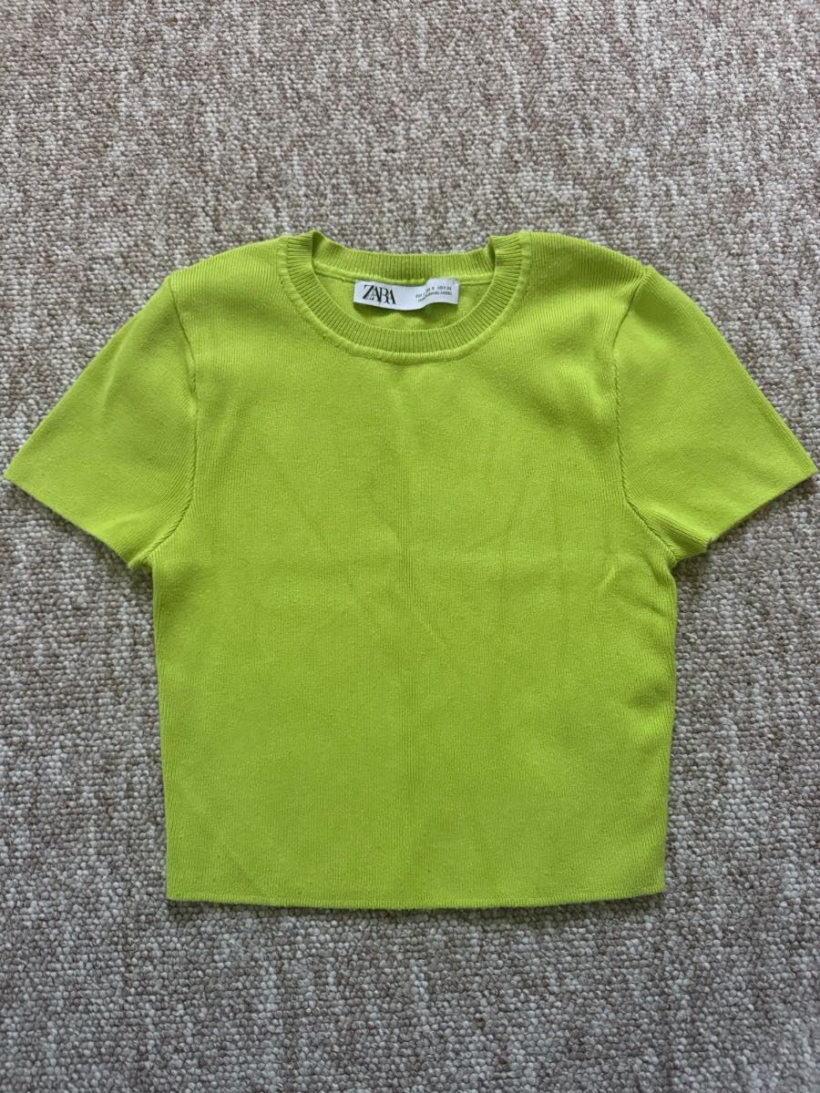 Zara neon top