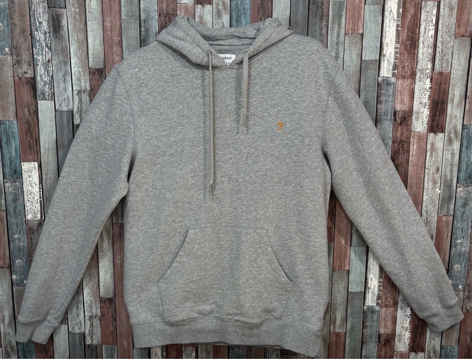 Farah ZAIN Hoodie (large) light grey marl