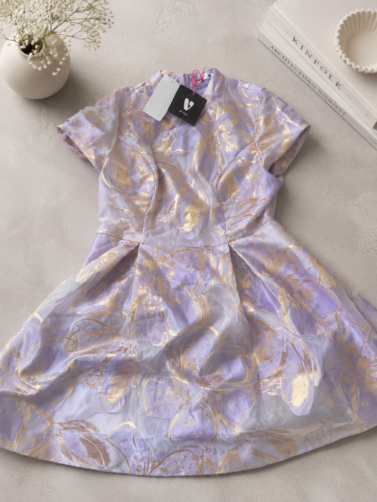 Very purple dress
