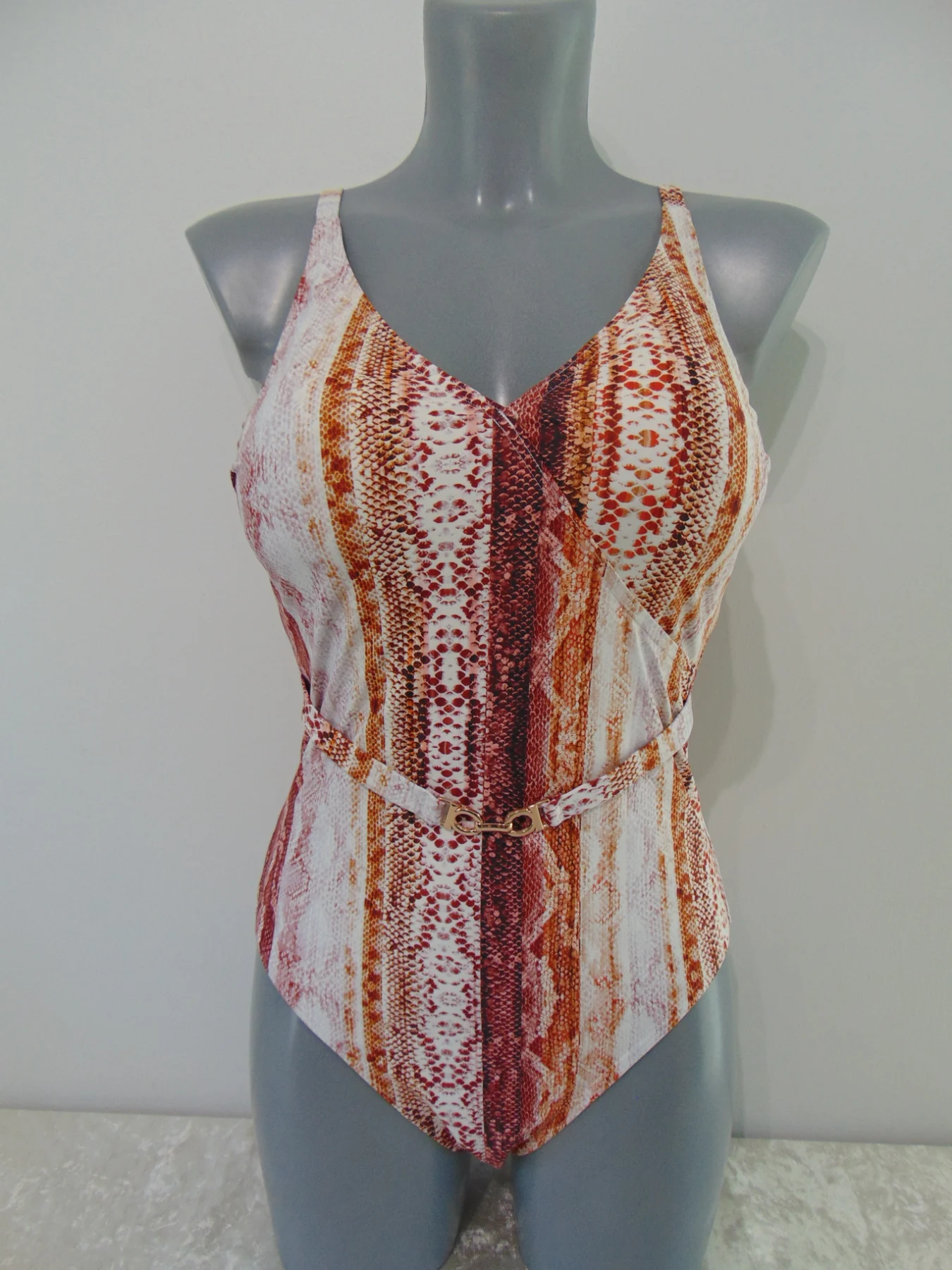 Figleaves Zagora Tummy Control Swimsuit UK 32E UK 10 E Cup