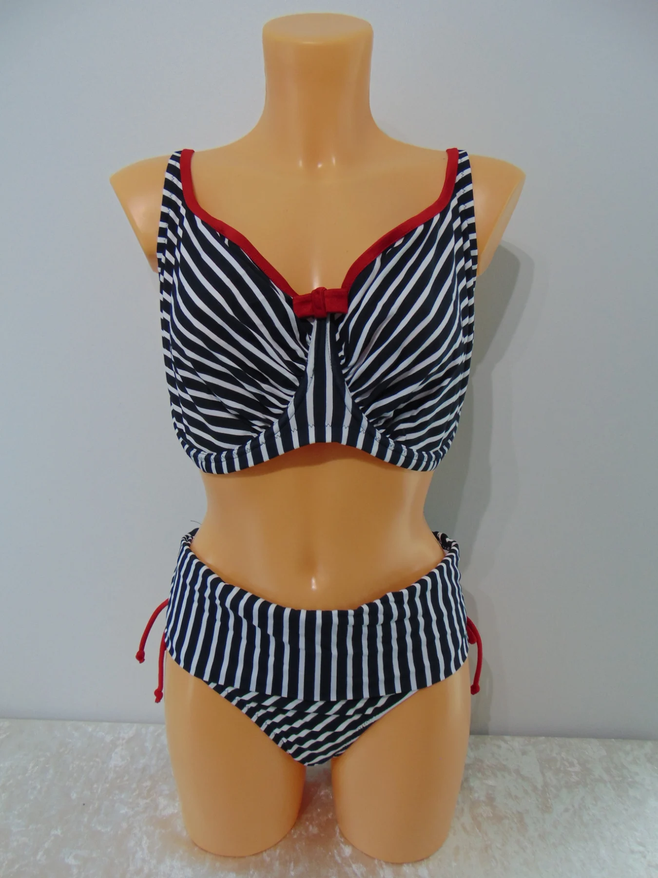 Pour Moi Ahoy Bikini Set UK 38H / UK 16 H Cup + UK 18 Bikini Swim Bottoms