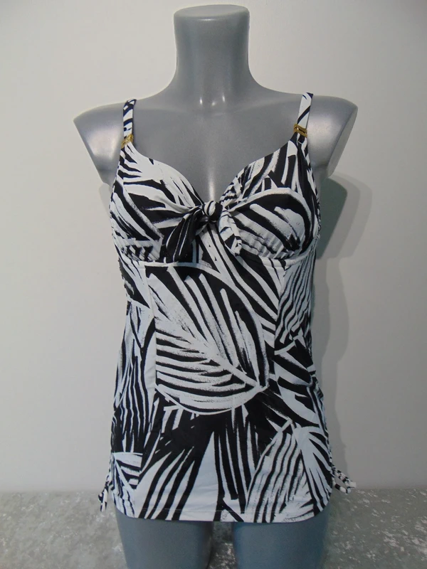 Panache Swim Seychelles Tankini Top UK 32D UK 10 D Cup