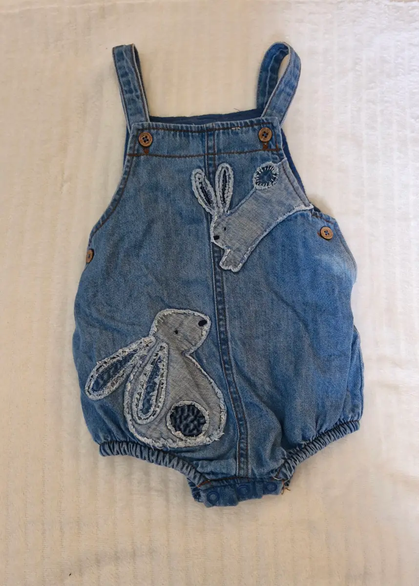 Unisex bunny romper