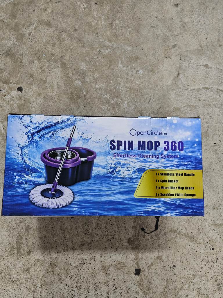 Spin mop