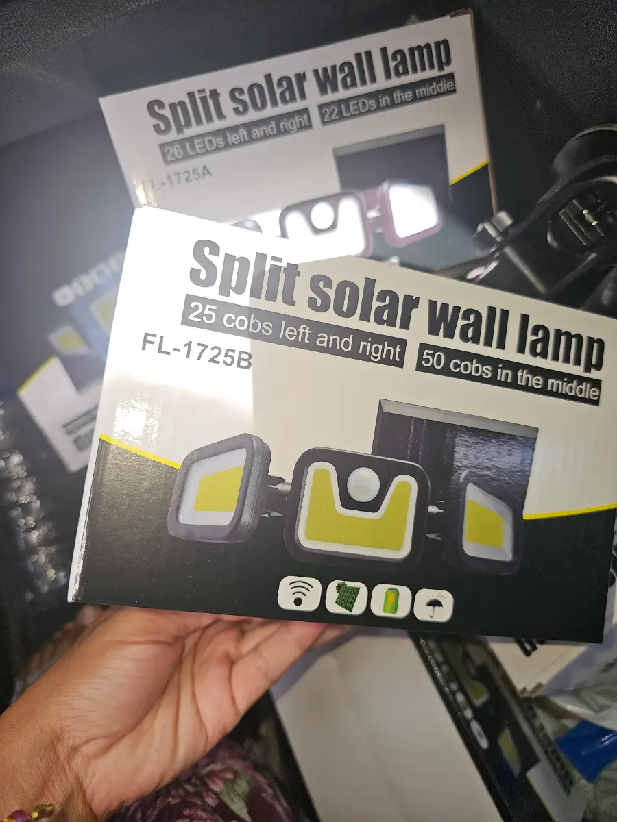 Solar spilt light rotatable
