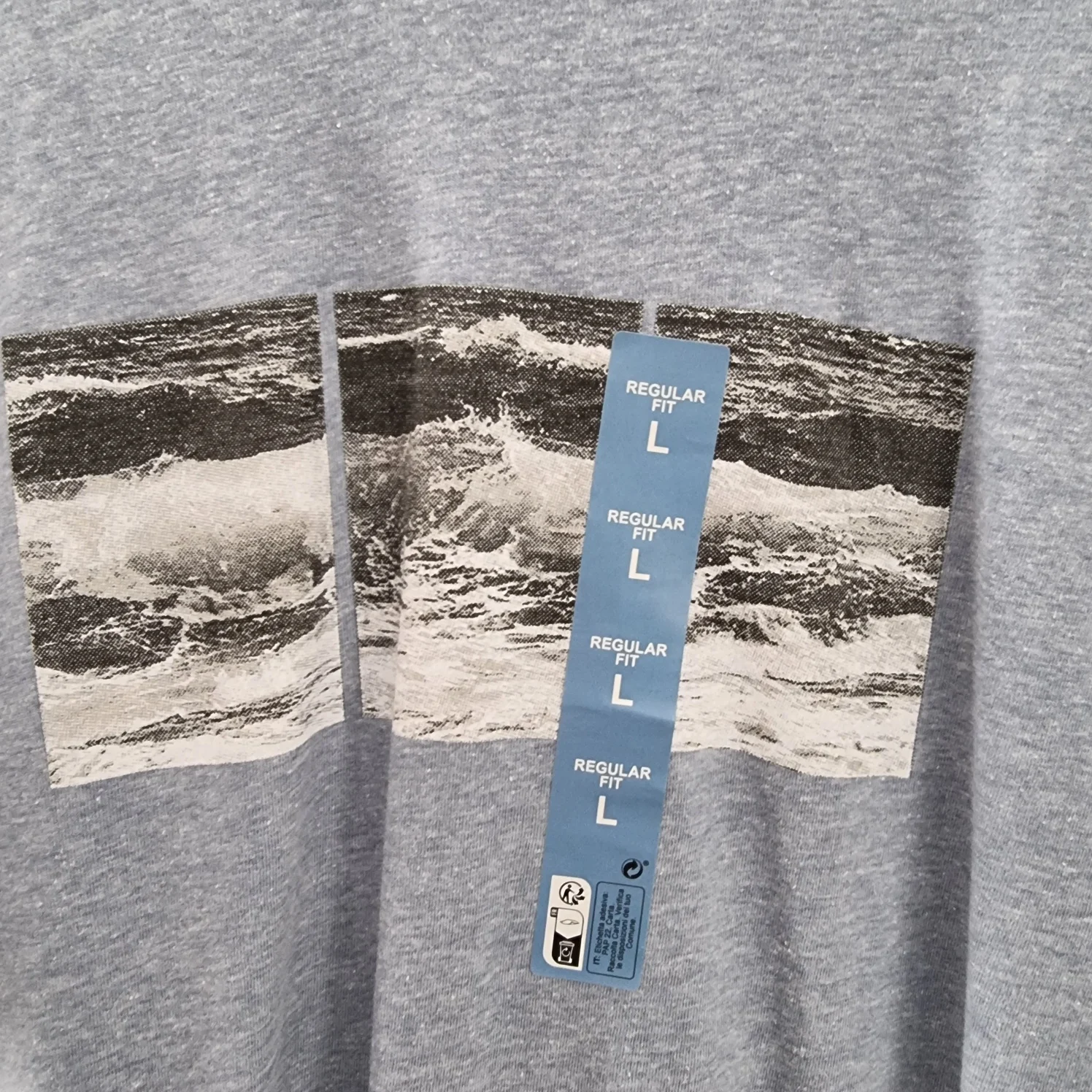 Primark Large Light Blue T-Shirt