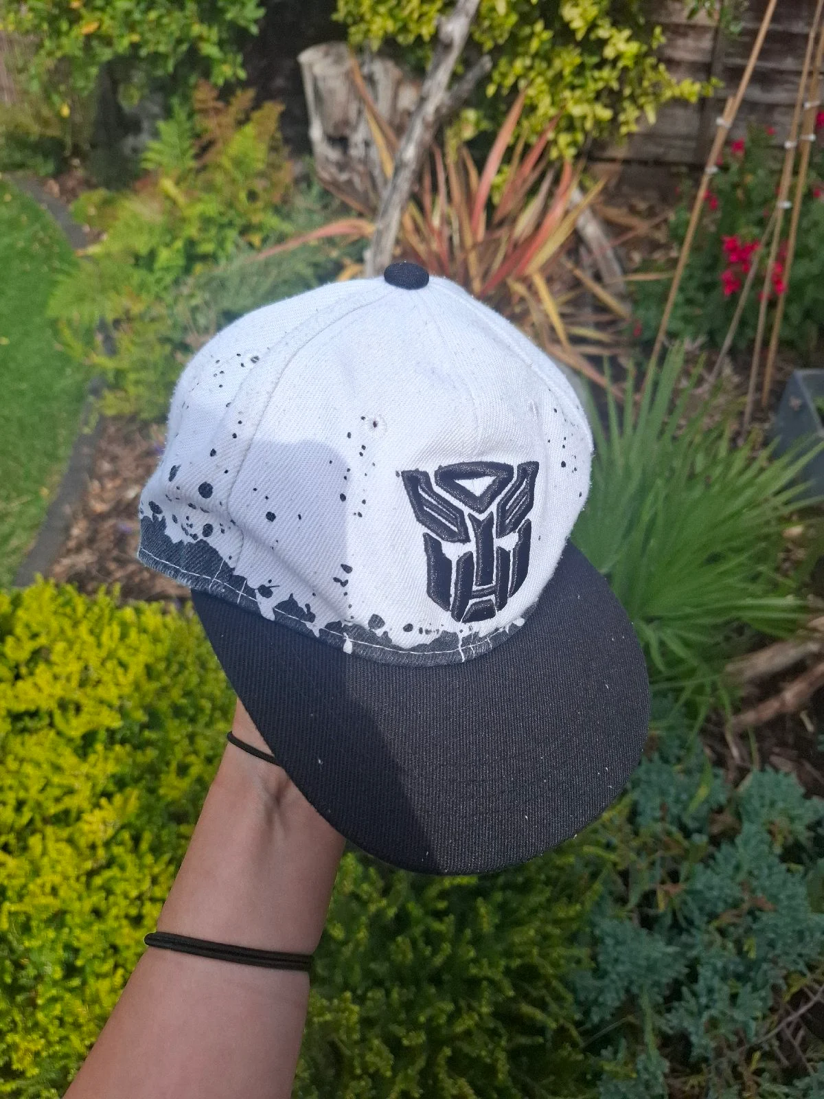Kids transformers hat cap adjustable