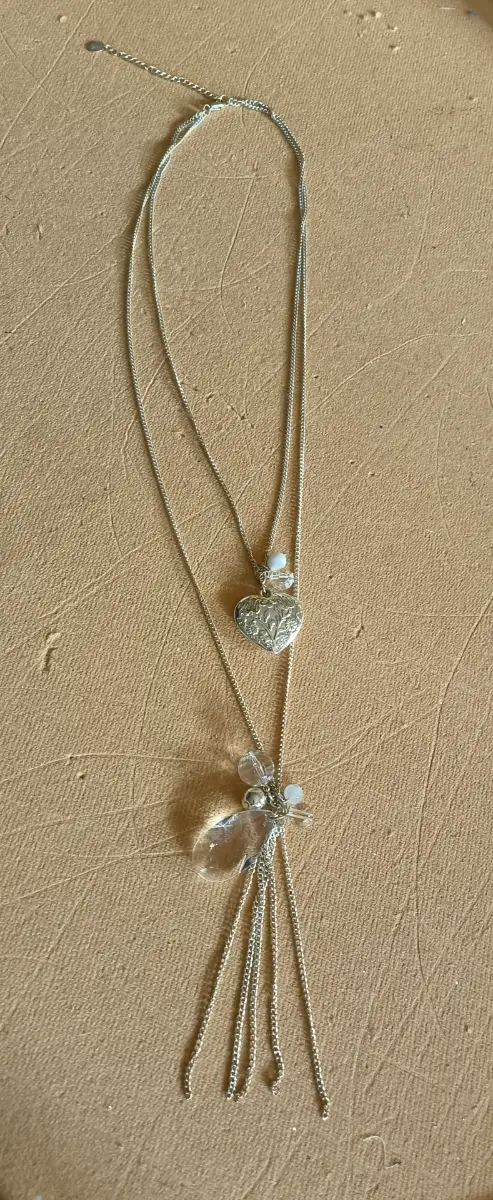 Costume jewellery long necklace