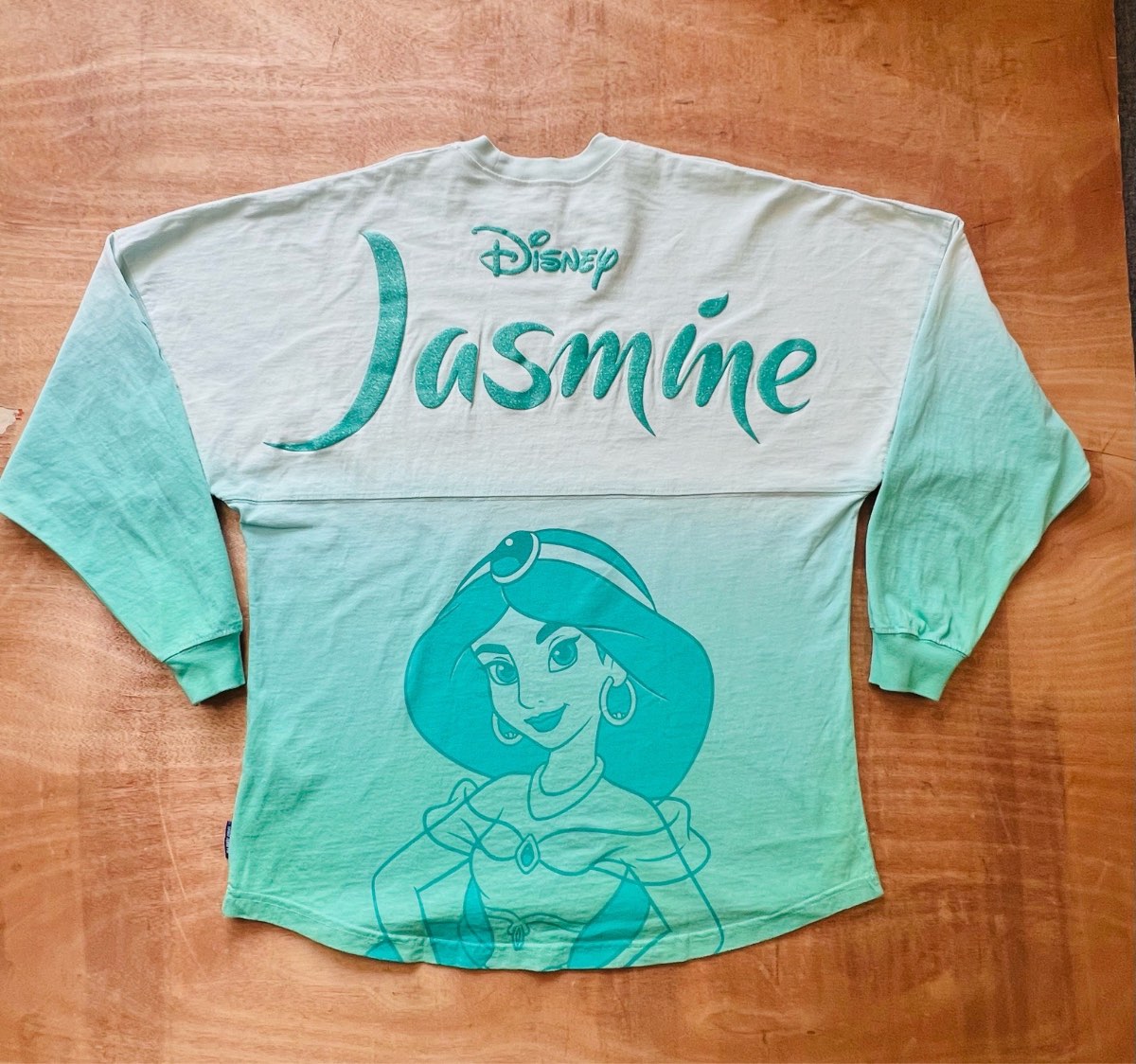 Disneyland Paris Princess Jasmine Sparkling Spirit Jersey Adult Size Medium