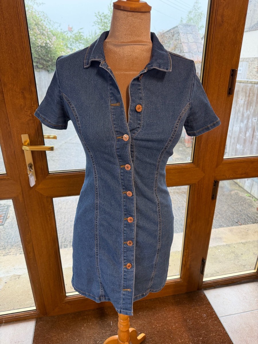 New Look denim mini dress