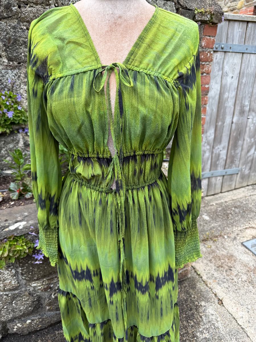Topshop tie-dye dress. Size 8
