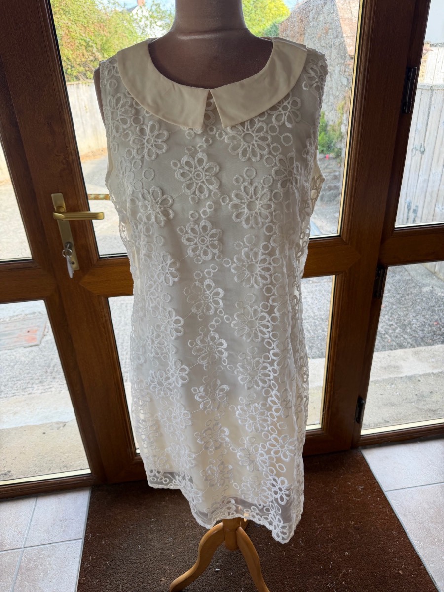 Peacocks size 14 daisy print shift dress.