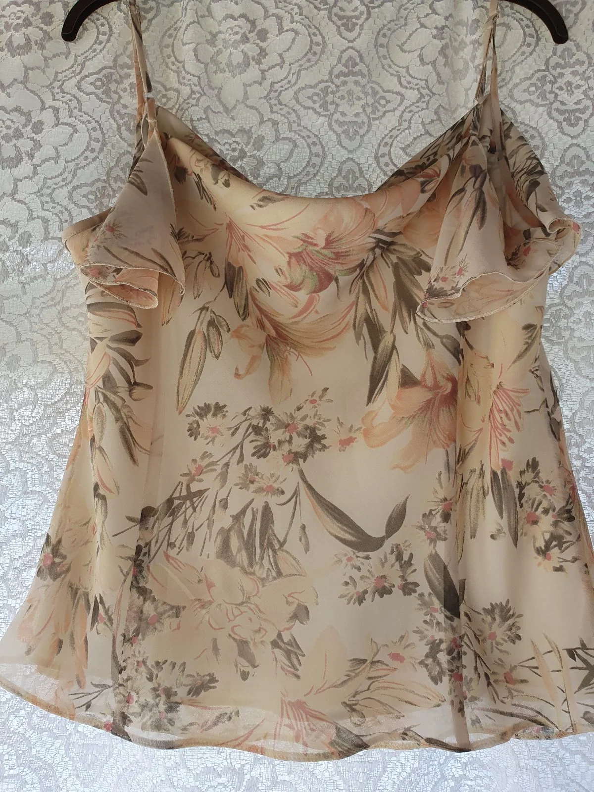 George Lined Strappy top, size 16/18.Used once, excellent condition.