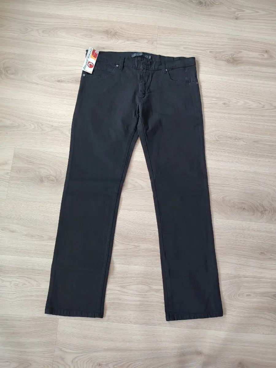 Criminal Damage W36 Stretch Jeans Pants Black Gothic Vintage