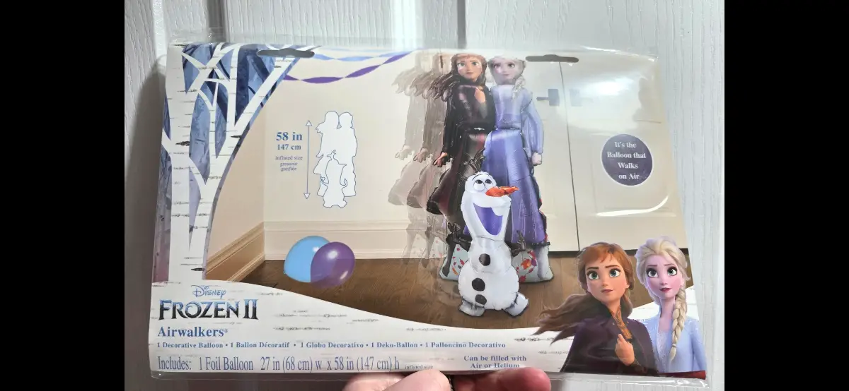 Disney frozen airwalker 28" x 58" brand new balloon