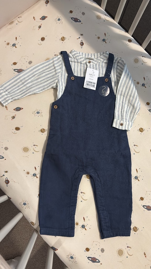 Next Dungaree Set BNWT